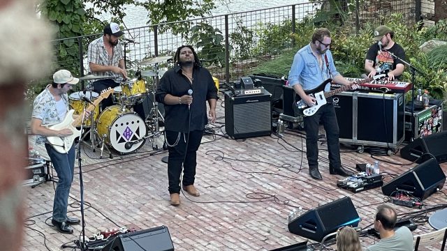 Billy Allen + The Pollies Bring Their Muscle Shoals Roots to the River Steps at Neuhoff