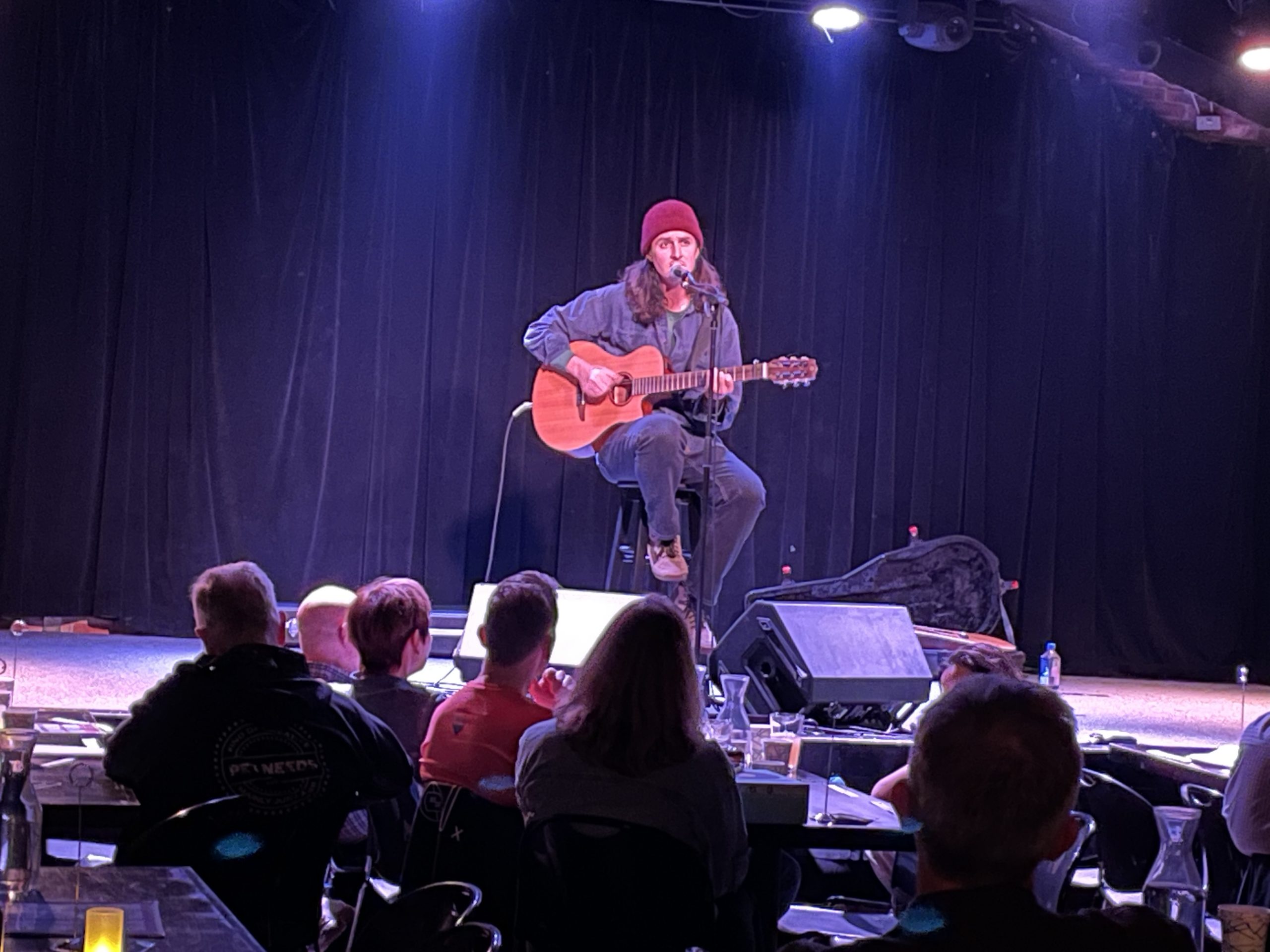 Will Lawrence on stage at Jammin Java